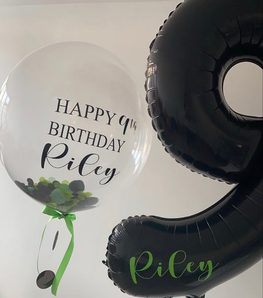 Personalised Bubble and Personalised Single Foil Package