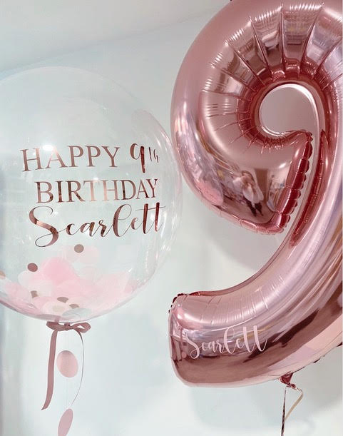 Personalised Bubble and Personalised Single Foil Package